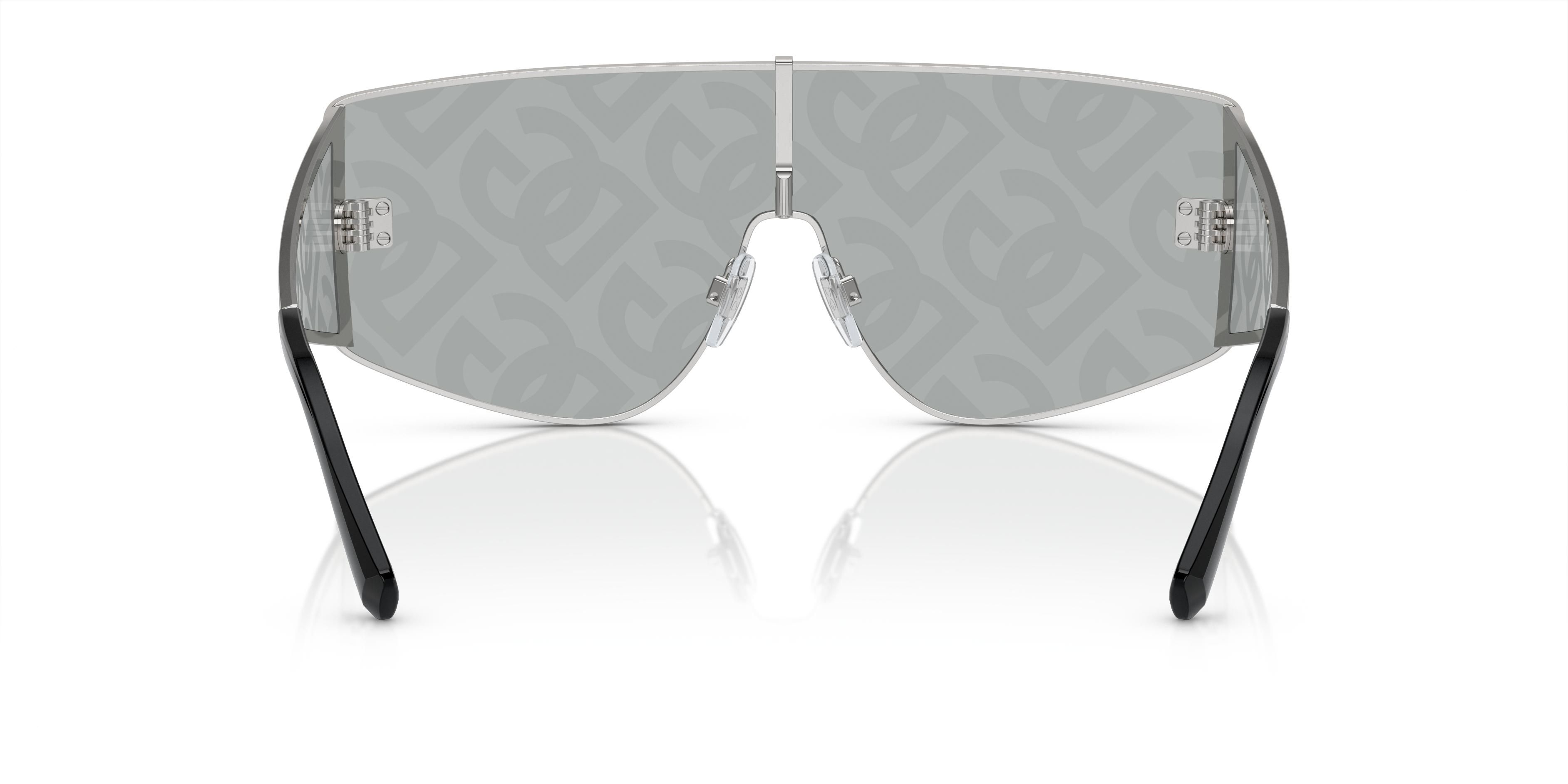 Dolce & Gabbana DG2305 (05/AL) | Unisex Gri Logolu Güneş Gözlüğü